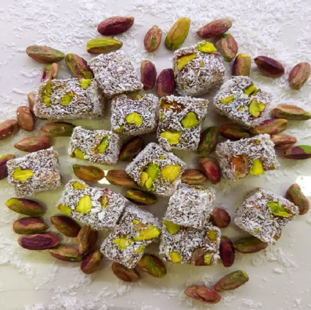 Antep Fıstıklı Çifte Kavrulmuş Lokum ( 500gr / 1kg )