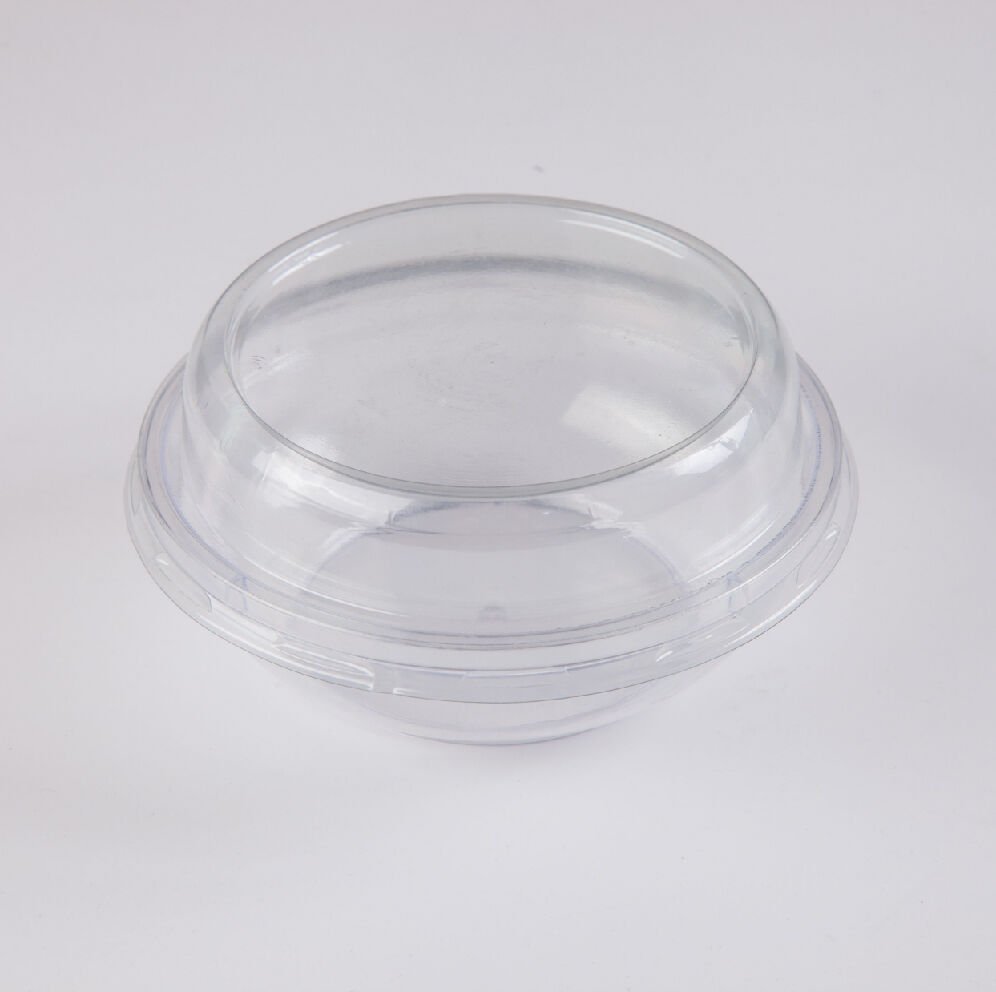 POPPY PLASTİK KRİSTAL YUVARLAK KASE KAPAKSIZ